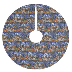 Cavalier King Charles Spaniel Halloween Spokenig Kerstboom Rok