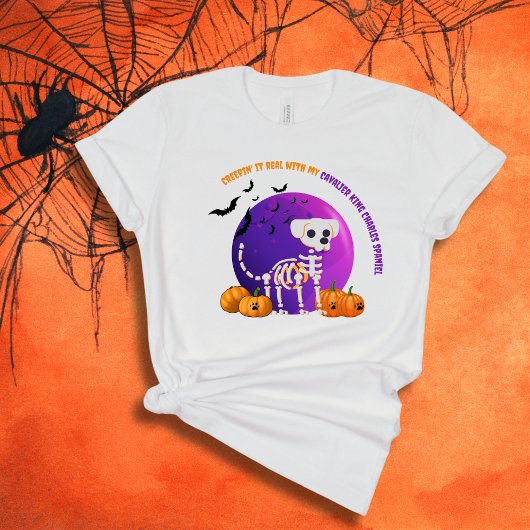 Cavalier King Charles Spaniel Halloween T-shirt