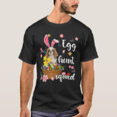 Cavalier King Charles Spaniel Happy Easter Day Egg T-shirt (Voorkant)
