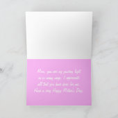 Cavalier King Charles Spaniel Happy Moederdag Kaart (Binnen)