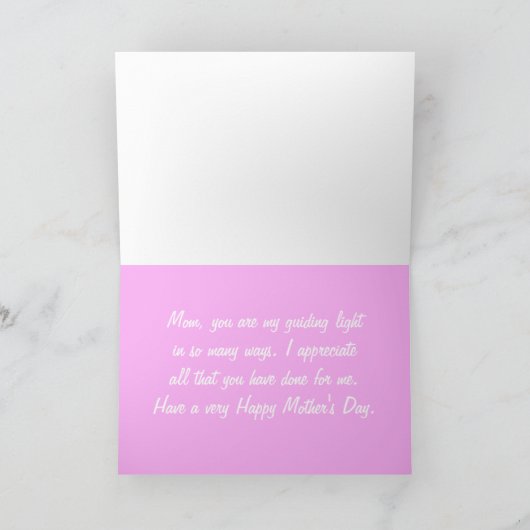 Cavalier King Charles Spaniel Happy Moederdag Kaart (Binnen)