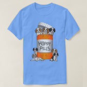 Cavalier King Charles Spaniel Happy Pills T-shirt (Design voorkant)