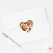 Cavalier King Charles Spaniel Hart Sticker (Envelop)