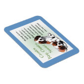 Cavalier King Charles Spaniel Heritage of Love Magneet (Rechterzijde)