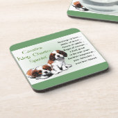 Cavalier King Charles Spaniel Heritage of Love Onderzetter (Linkerzijde)