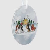 Cavalier King Charles Spaniel Holiday Ornaments Ornament (voorkant)