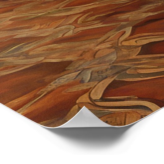 Cavalier King Charles Spaniel - Hond Art Print (Hoek)