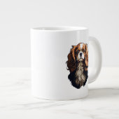 Cavalier King Charles spaniel hond Grote Koffiekop (Voorkant rechts)