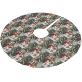 Cavalier King Charles Spaniel Hond Kerstmis Kerstboom Rok (Gekanteld)