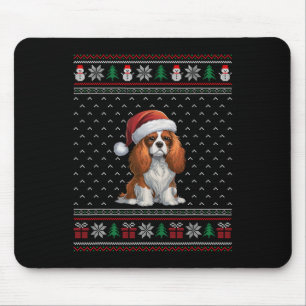 Cavalier King Charles Spaniel Hond met Santa Ha Muismat