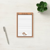 Cavalier King Charles Spaniel Hond om te doen Lijs Post-it® Notes (Kantoor)