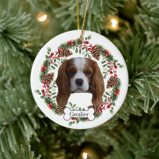 Cavalier King Charles Spaniel hond ornament (Boom)