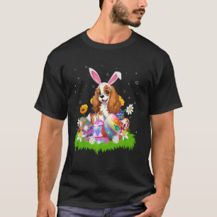 Cavalier King Charles Spaniel hond paaseieren jach T-shirt