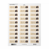 Cavalier King Charles Spaniel-hond retouradres Etiket (Full Sheet)