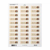Cavalier King Charles Spaniel-hond retouradres Etiket (Full Sheet)