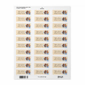Cavalier King Charles Spaniel-hond retouradres Etiket (Full Sheet)