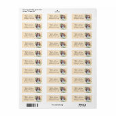 Cavalier King Charles Spaniel-hond retouradres Etiket (Full Sheet)