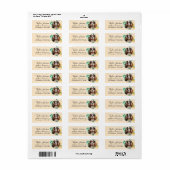 Cavalier King Charles Spaniel-hond retouradres Etiket (Full Sheet)