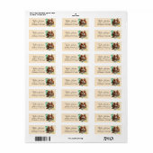 Cavalier King Charles Spaniel-hond retouradres Etiket (Full Sheet)