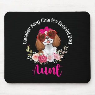 Cavalier King Charles Spaniel Hond Tante Bloem Val Muismat