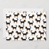 Cavalier King Charles Spaniel Hond Verhuizen Nieuw Aankondiging (Achterkant)