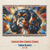 Cavalier King Charles Spaniel Honden Acrylprint Deken