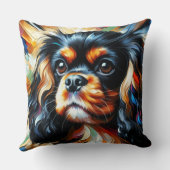 Cavalier King Charles Spaniel Honden Acrylprint Kussen (Achterkant)
