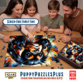 Cavalier King Charles Spaniel Honden Acrylprint Legpuzzel