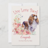 Cavalier King Charles Spaniel hondenadoptie, Gotch Kaart (Voorkant)