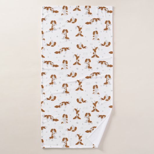 Cavalier King Charles Spaniel hondenhanddoek Badhanddoek (Badhanddoek)