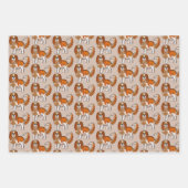 Cavalier King Charles Spaniel Hondenliefhebbers Inpakpapier Vel (Voorkant 3)