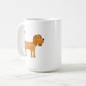 Cavalier King Charles Spaniel Hondenpret Koffiemok (Voorkant links)