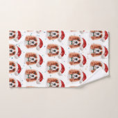 Cavalier King Charles Spaniel hondenras Kerstmis Handdoek (Handdoek)