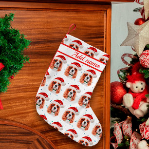 Cavalier King Charles Spaniel hondenras Kerstmis Kleine Kerstsok