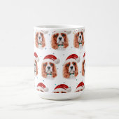 Cavalier King Charles Spaniel hondenras Kerstmis Koffiemok (Center)