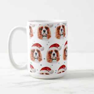 Cavalier King Charles Spaniel hondenras Kerstmis Koffiemok