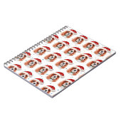 Cavalier King Charles Spaniel hondenras Kerstmis Notitieboek (Linkerzijde)
