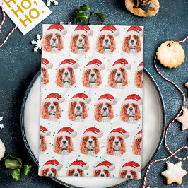 Cavalier King Charles Spaniel hondenras Kerstmis Theedoek