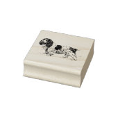 Cavalier King Charles Spaniel Hondenras Rubberstempel (Stempel)