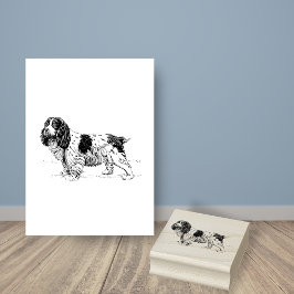 Cavalier King Charles Spaniel Hondenras Rubberstempel