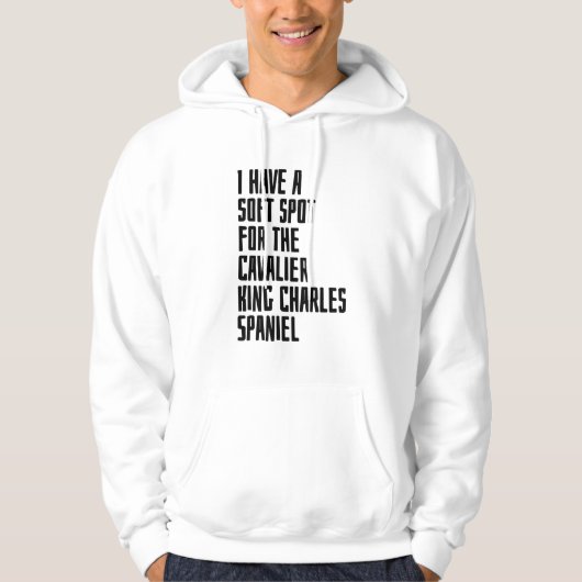 Cavalier King Charles Spaniel Hoodie (Voorkant)