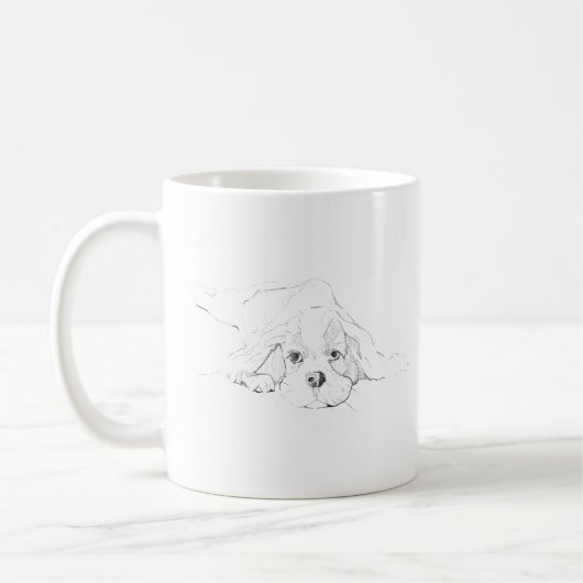 Cavalier King Charles Spaniel Huisdier Mok (Links)