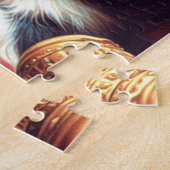 Cavalier King Charles Spaniel Illustratie Legpuzzel (Zijkant)