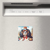 Cavalier King Charles Spaniel Illustratie Magneet (Insitu (Vaatwasser))