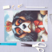 Cavalier King Charles Spaniel Illustratie Tissuepapier (Craft)