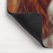 Cavalier King Charles Spaniel in de herfst Muismat (Hoek)