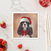 Cavalier King Charles Spaniel in het rode pet van  Servet (Insitu)