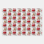 Cavalier King Charles Spaniel in Holiday Gift Bag Inpakpapier Vel (Voorkant 2)