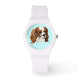 Cavalier King Charles Spaniel in Portret Horloge