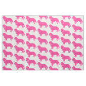 Cavalier King Charles Spaniel in Silhouette Stof (Fat Quarter)
